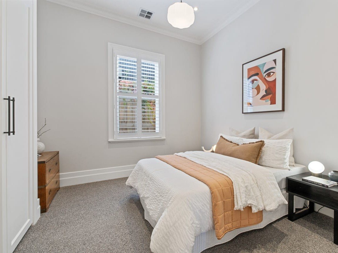 Guest bedroom — Extension and renovation in Thornbury, Melbourne