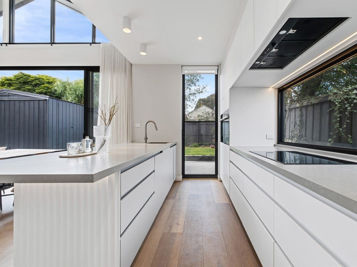 Window splashback — Extension and renovation in Thornbury, Melbourne